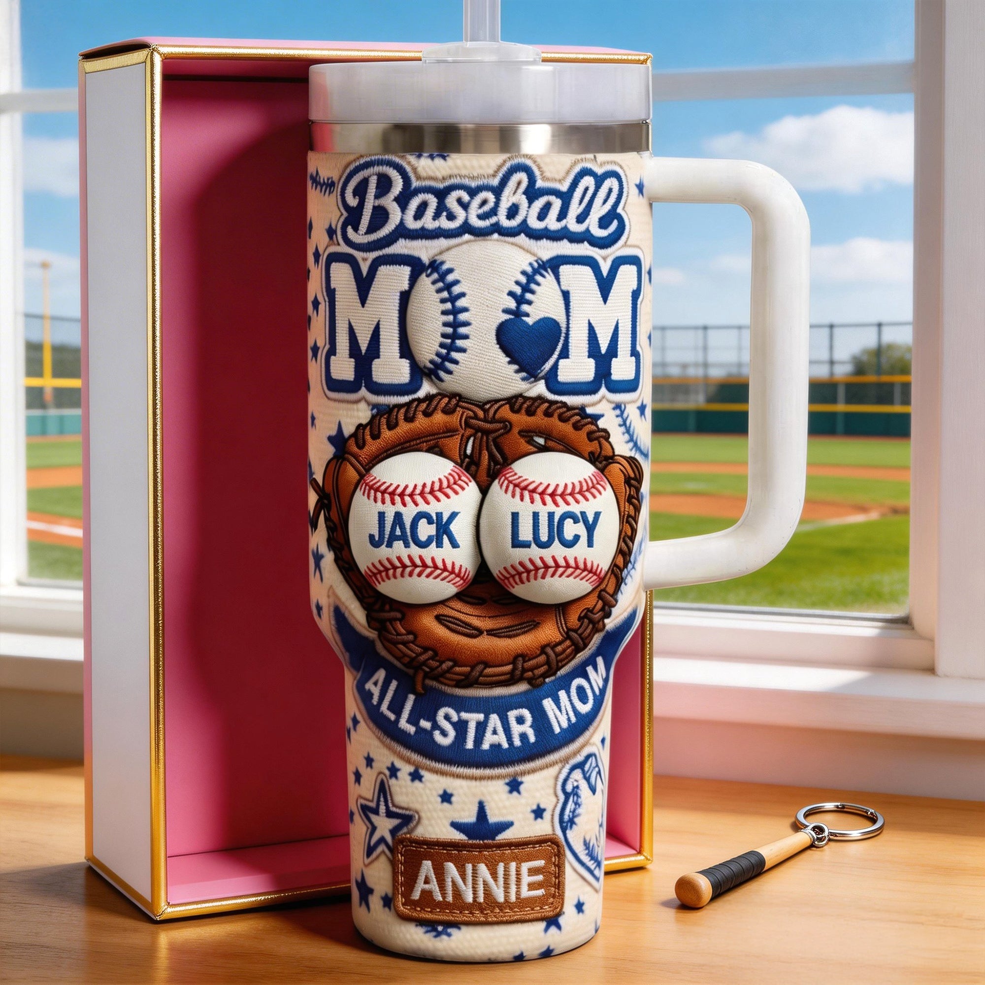 Baseball Mom 40oz Tumbler - Personalized Gifts For Moms 04tyqn110426